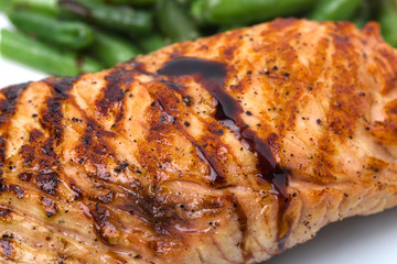 Delicious fried pork fillet.