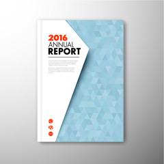 Modern Vector abstract brochure design template