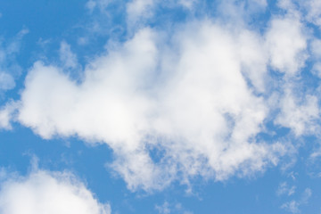 blue sky with clouds