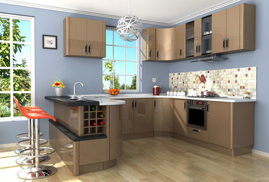 modern kitchen 