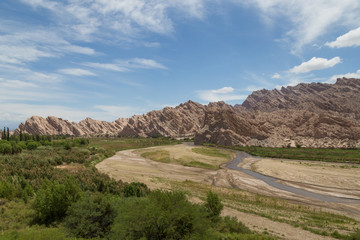 Quebrada de las Flechas in Northwest Argentina
