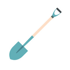 Shovel for working in the garden