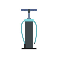 Hand pump flat icon