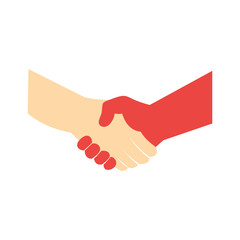 Handshake flat icon