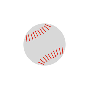 Baseball flat icon 