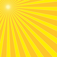 Obraz premium Sun Burst Design