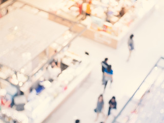 Obraz premium Shopping mall background