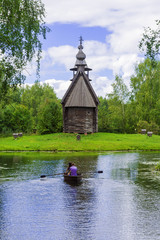 museum of wooden architecture in Kostroma, Russia