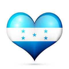 Honduras Heart flag icon