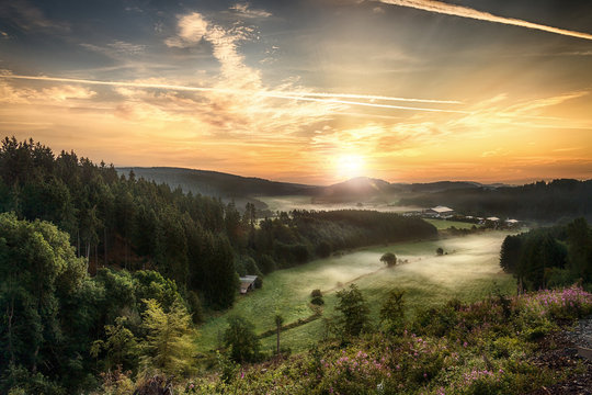 Fototapeta Sonnenaufgang
