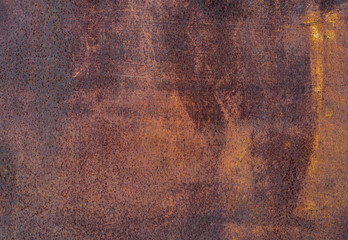Old metal iron rust background and texture