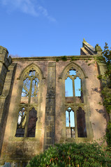 Derelict church in the United-Kingdom.