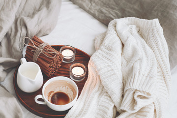 Coffee in bed