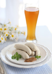 Weisswürste und Weizenbier