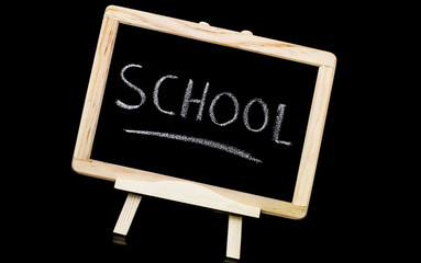 School symbol on Blackboard