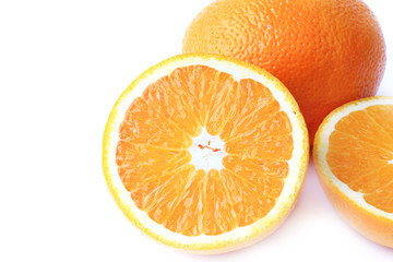 Orange isolated on white background