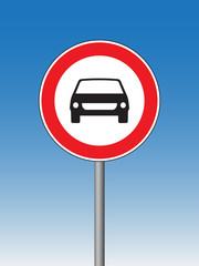 road closed to traffic, except motorcycles