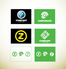 Logo design icon element set