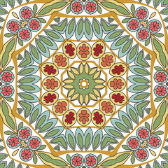 Abstract floral pattern