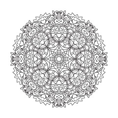Vector mandala ornament
