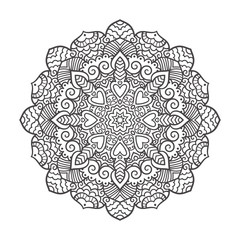 Vector mandala ornament