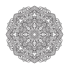 Vector mandala ornament