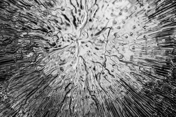 Abstract ice texture
