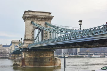 Fototapete Kettenbrücke Szechenyi Chain Bridge