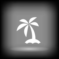 Pictograph of island