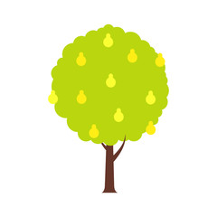 Tree flat icon
