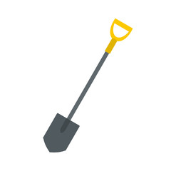 Shovel flat icon