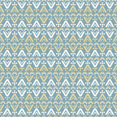 Abstract seamless pattern with ethnic motifs