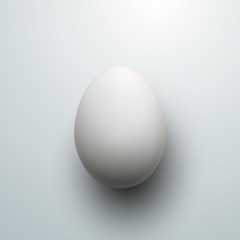 Egg. Vector Food Illustration. 