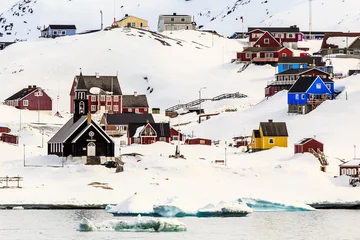 Foto op Canvas Ilulissat city view © vadim.nefedov
