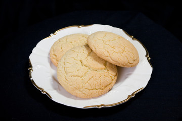 Plate of Sugar Cookies