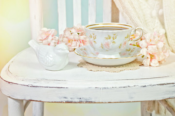 Time to coffee. Vintage style