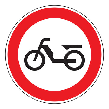 no mopeds