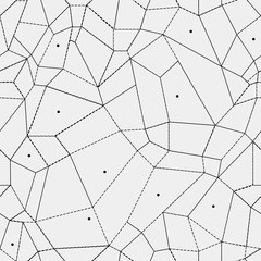 Geometric simple black and white minimalistic pattern, rectangles or stained-glass window. Can be used as wallpaper, background or texture.