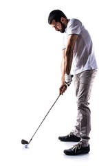 Golfer man