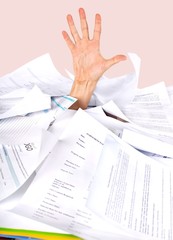Fototapeta premium Paperwork.