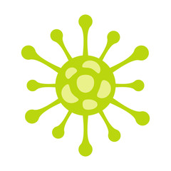 Obraz premium Virus flat icon 
