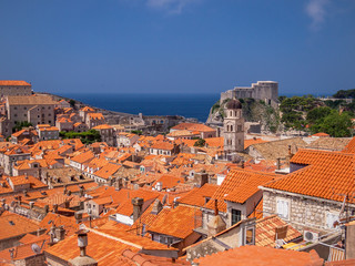 Dubrovnik old town in Croatia.