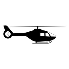 Helicopter vector icon
