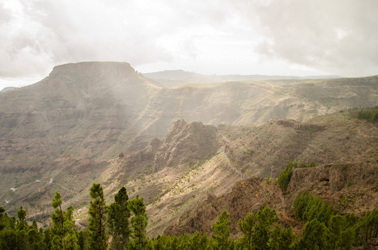 Fortaleza De Chipude, La Gomera.