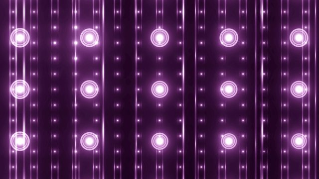 Floodlights pink disco background. Abstract motion background, shining lights, energy waves.