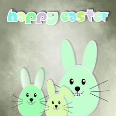 Obraz na płótnie Canvas Osterhasen - Happy Easter