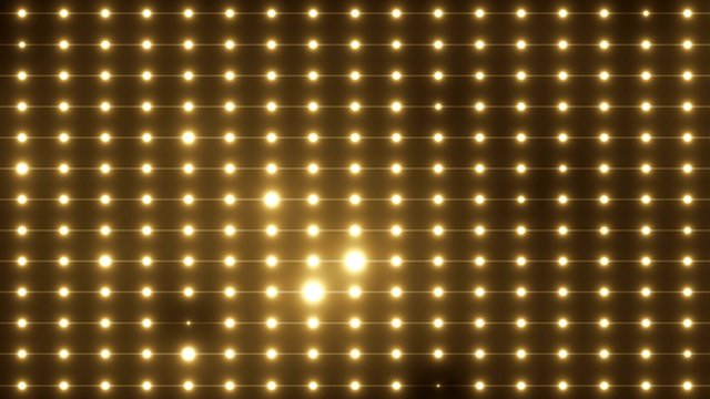 Floodlights orange disco background. Abstract motion background, shining lights, energy waves.