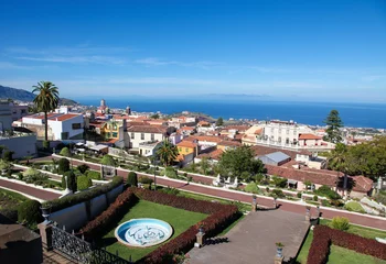 Foto auf Acrylglas View on La Orotava, Tenerife, Spain © jorisvo