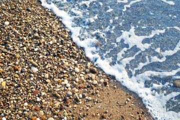 Turkish seacoast closeup