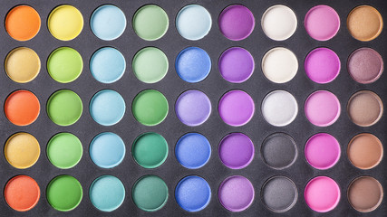 make-up palette macro